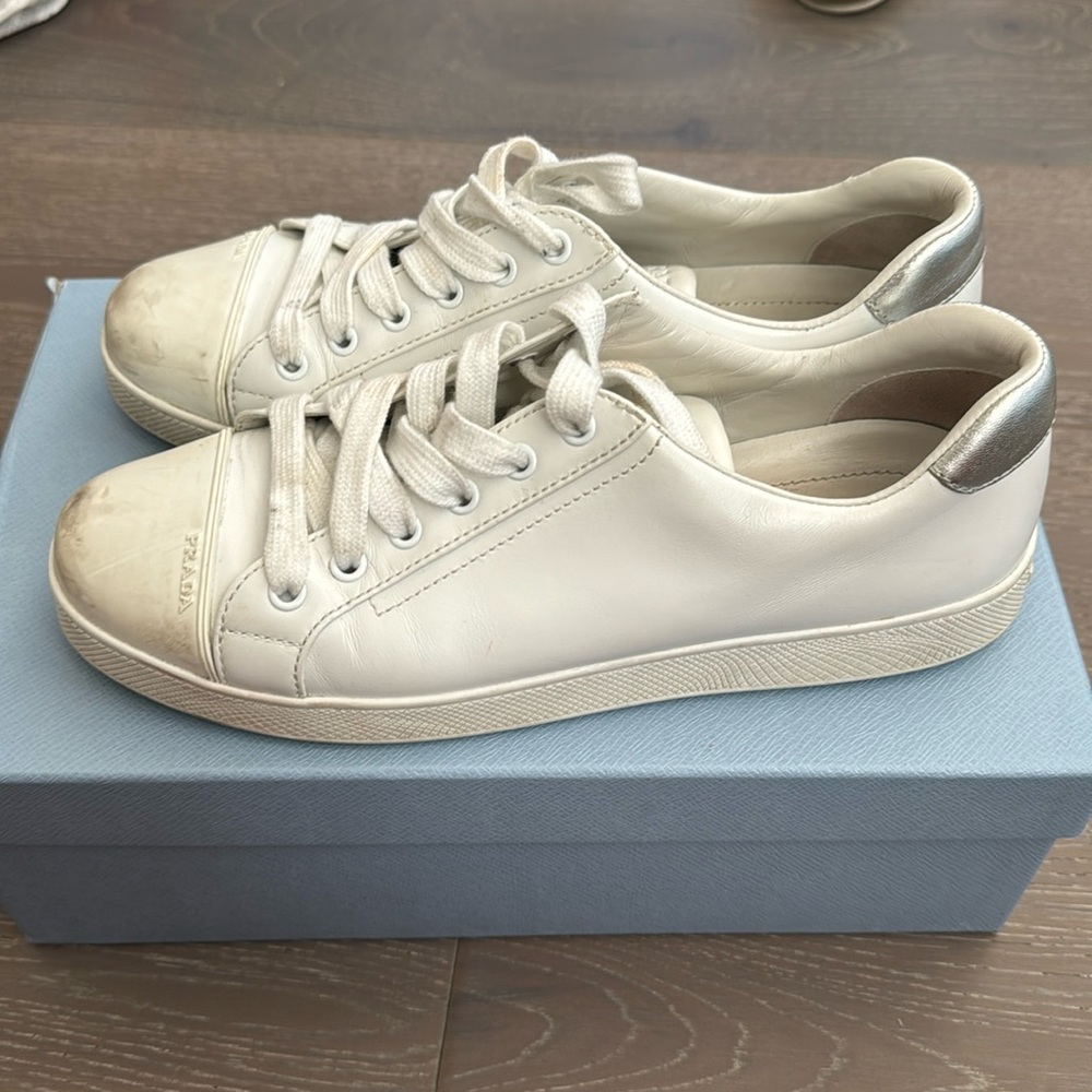 Prada Leather Sneaker